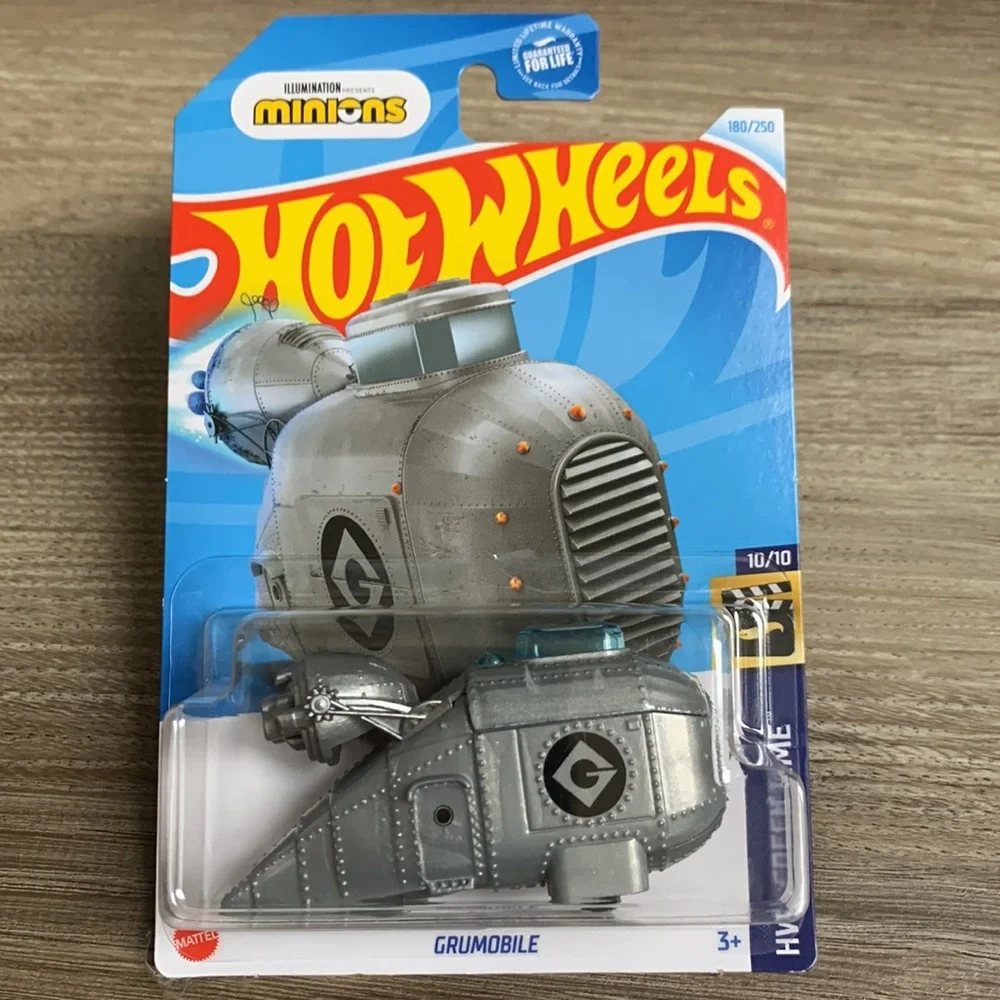 Grumobile Minions Hot Wheels Hotwheels Despicable Me Gru Mobile Car 2024 New